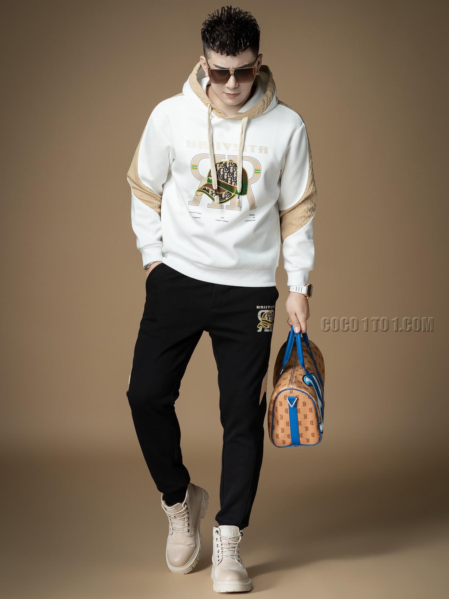 Dior Brand New Popular Cardigan Sweatshirt Suit N42503