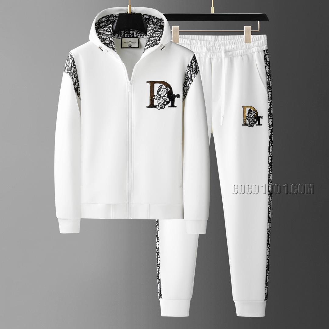 Dior Brand New Popular Cardigan Sweatshirt Suit N42503