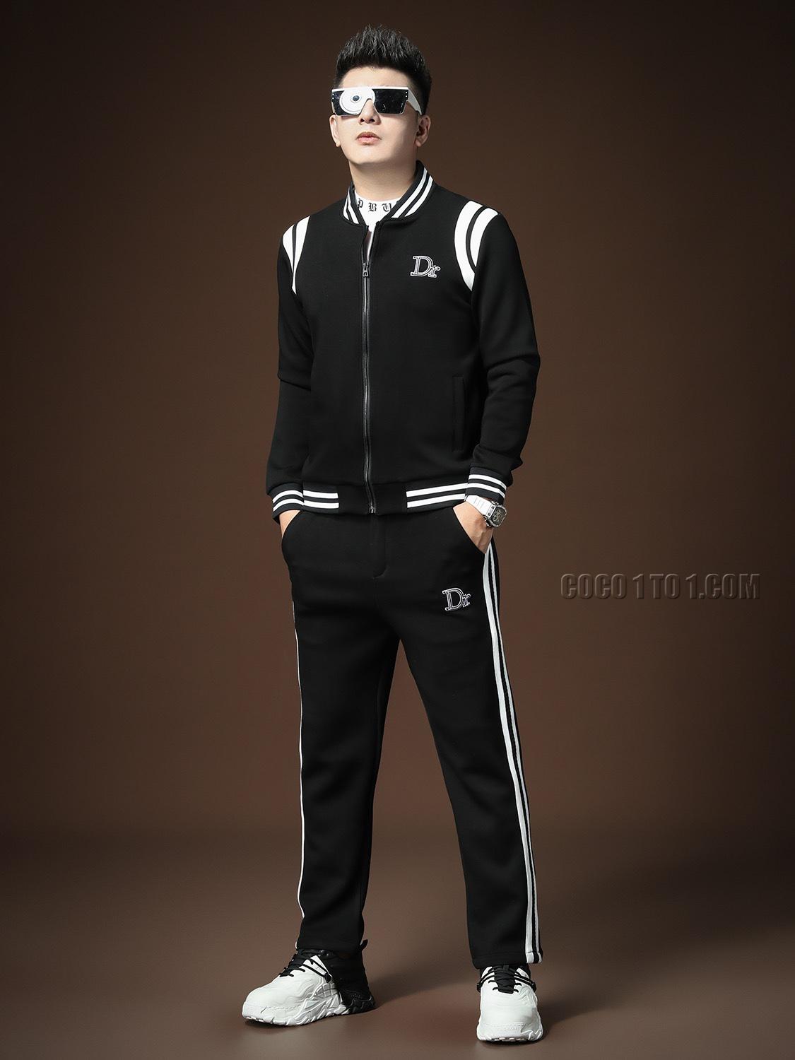 Dior Brand New Popular Cardigan Sweatshirt Suit N42503