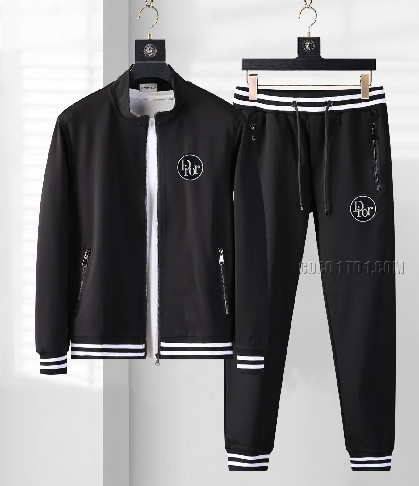 Dior Brand New Popular Cardigan Sweatshirt Suit N42503