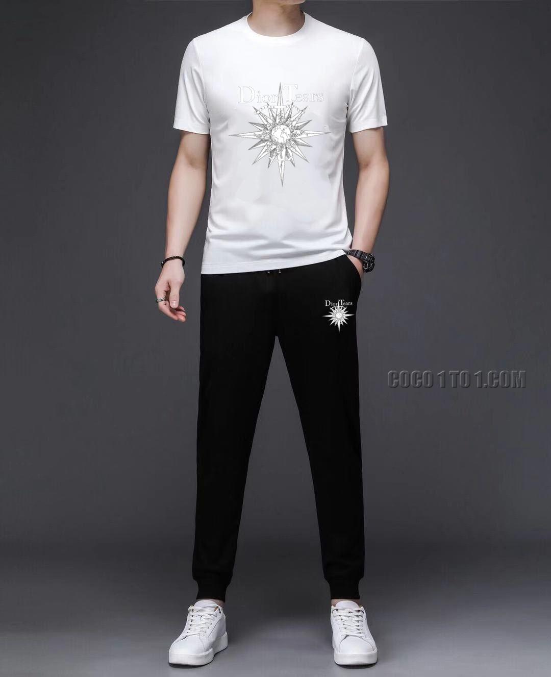 Dior (Plus-size blessing) Official website exclusive high-quality summer Men's (double silk) deluxe Suit N42503 from the world-renowned luxury brand