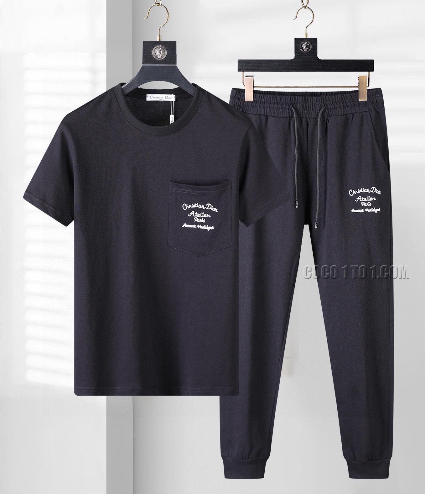Dior official website exclusive summer Men's short-sleeve Suit N42503 from the world-renowned luxury brand