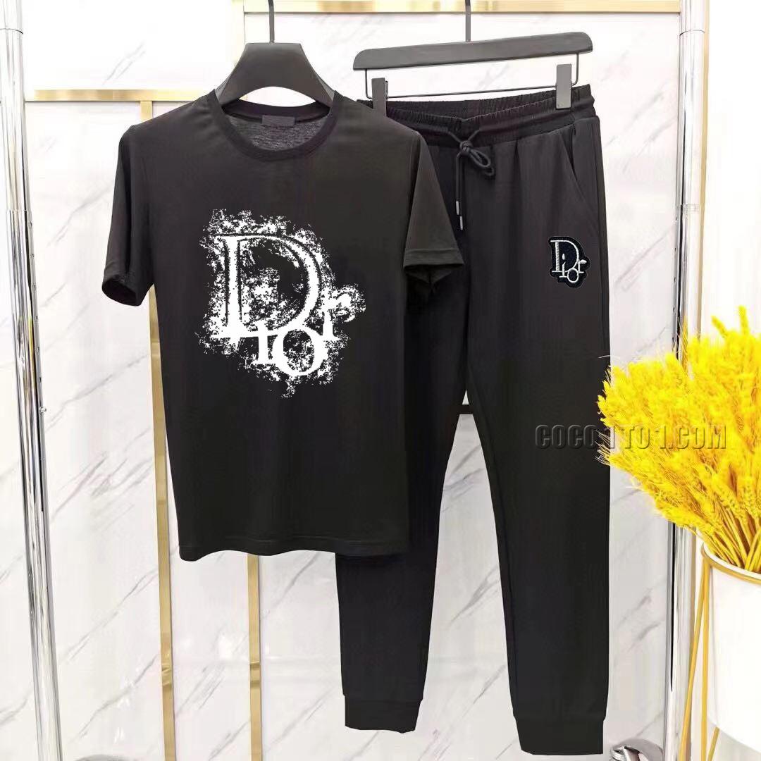 Dior (Plus-size blessing) Official website exclusive high-quality summer Men's (double silk) deluxe Suit N42503 from the world-renowned luxury brand