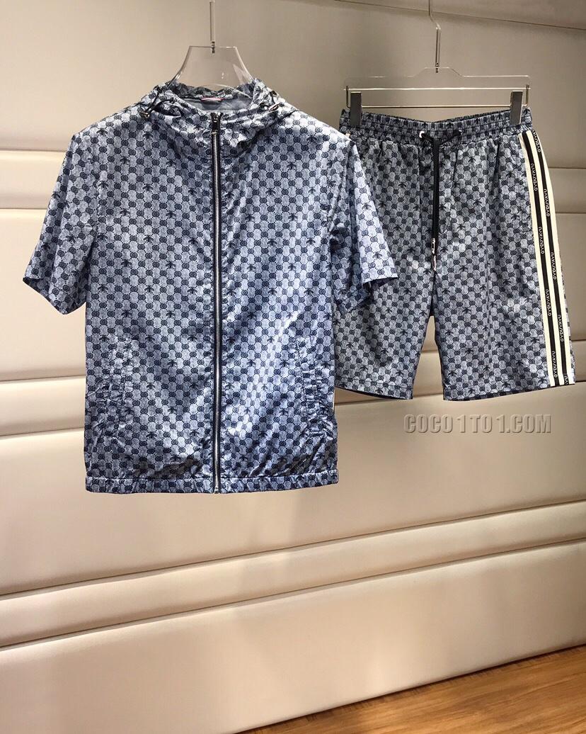 Dior Spring/Summer new short-sleeve hooded cardigan Suit N42503s