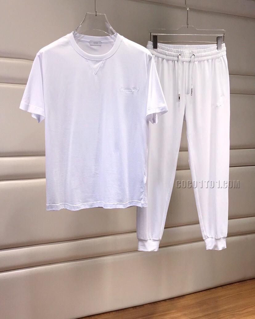 Dior summer new classic fashion versatile short-sleeve round-neck Suit N42503