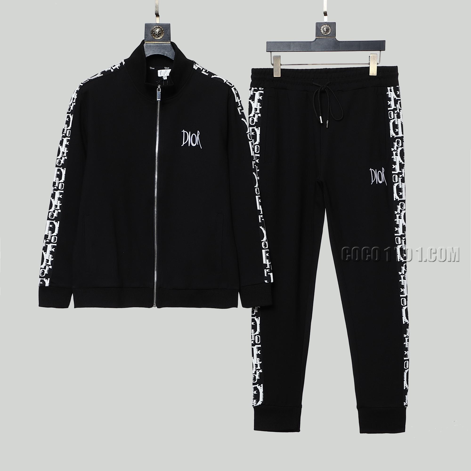 Dior double-sided embroidered ribbon Suit N42503