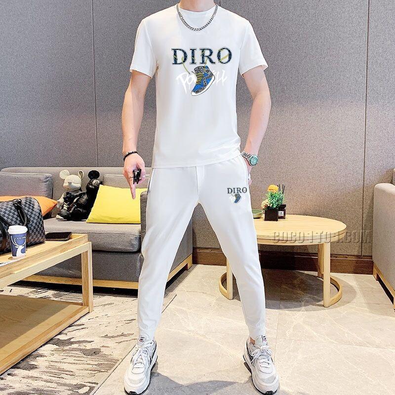 Dior (Plus-size blessing) Official website exclusive high-quality summer Men's (double silk) deluxe Suit N42503
