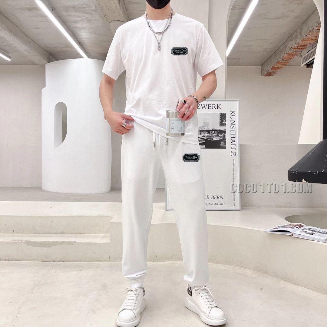 Dior (Plus-size blessing) Official website exclusive high-quality summer Men's (double silk) deluxe Suit N42503