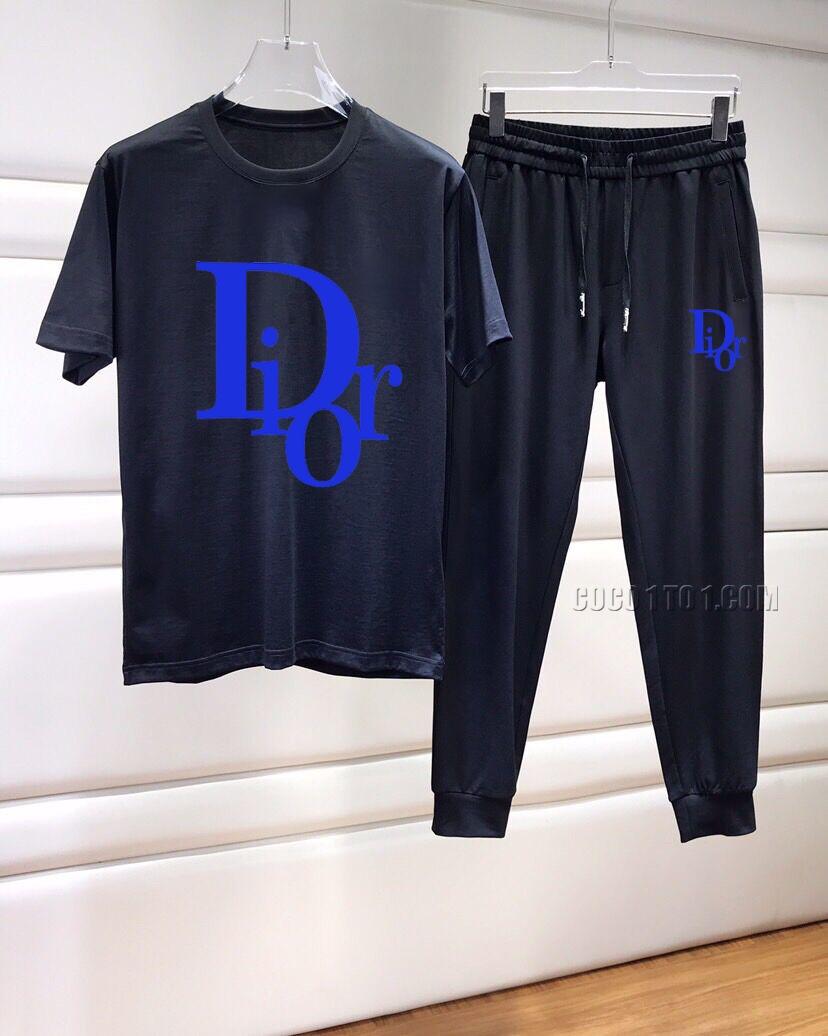 Dior (Fat Gospel) official website same style world-famous luxury brand summer Men's (double satin) high-quality Suit N42503