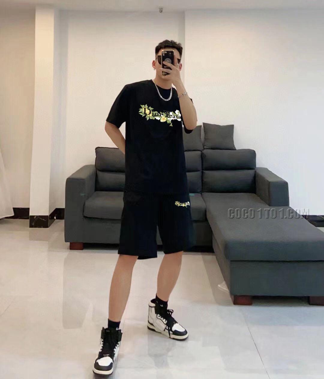 Dior new Men's short-sleeved shorts Suit N42503