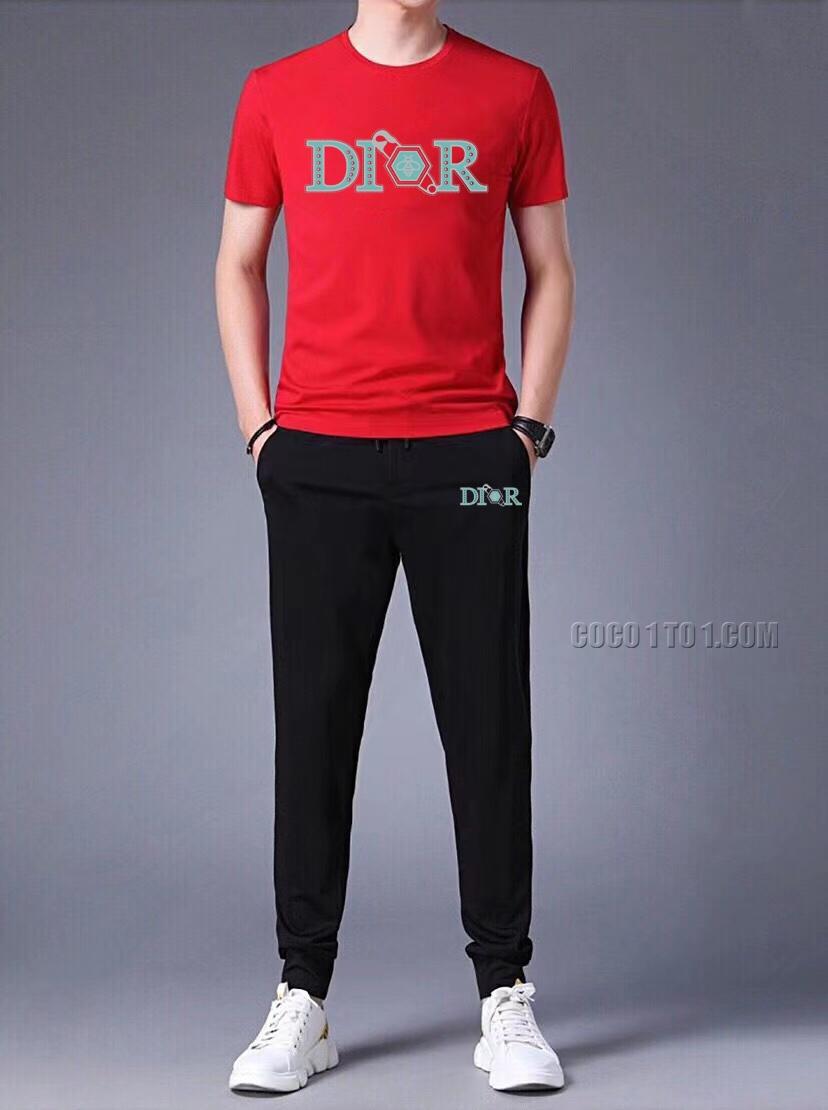 Dior (Fat Gospel) official website same style world-famous luxury brand summer Men's (double satin) high-quality Suit N42503