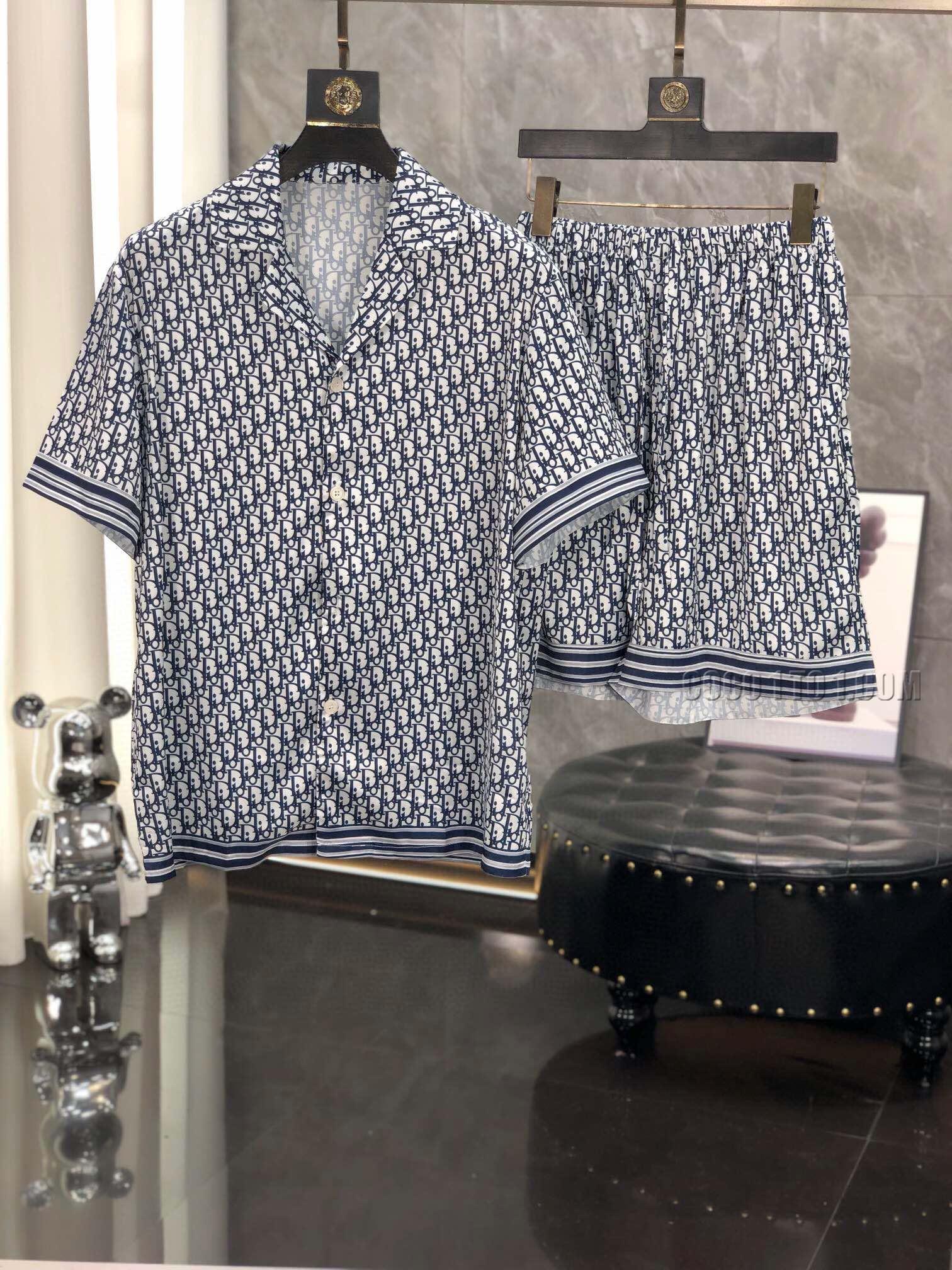 Dior new robe pajamashigh-end series pajama Suit N42503