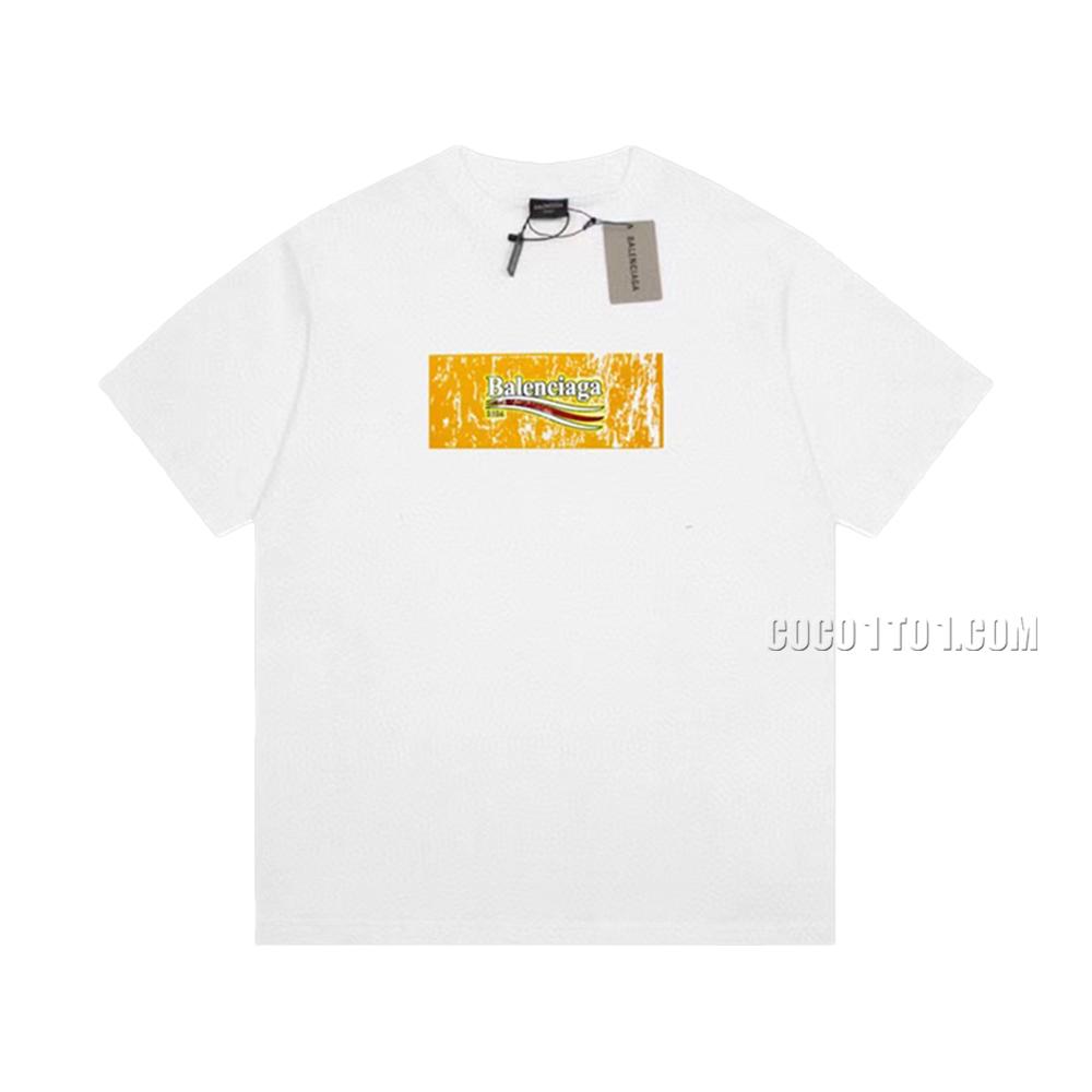 BALENCIAGA Limited Edition Casual Short Sleeve T-ShirtL