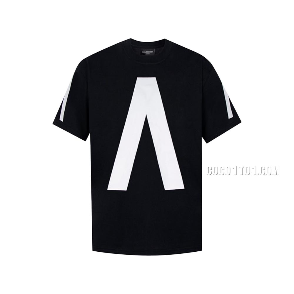 Balenciaga Limited Edition Music Influencer Printed Short Sleeve T-shirt