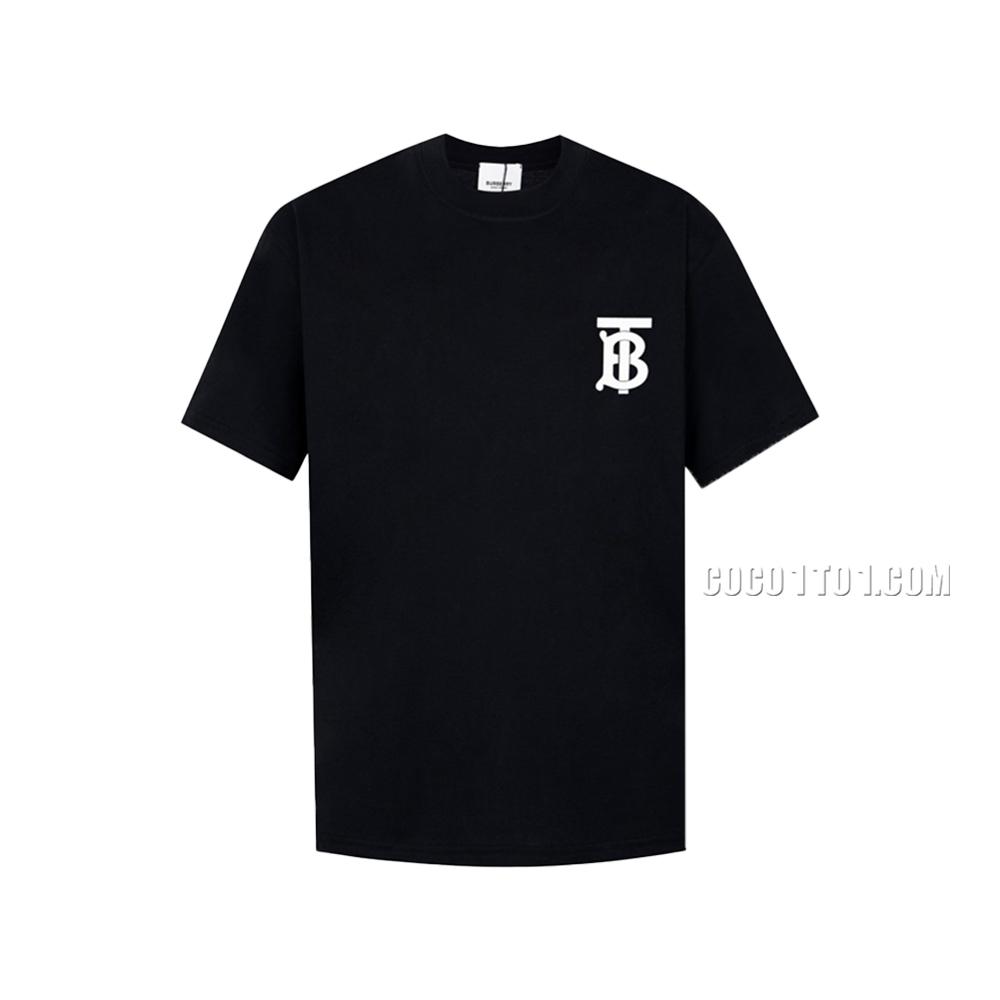 Burberry SS22 Alphabet Logo Print Short-Sleeve
