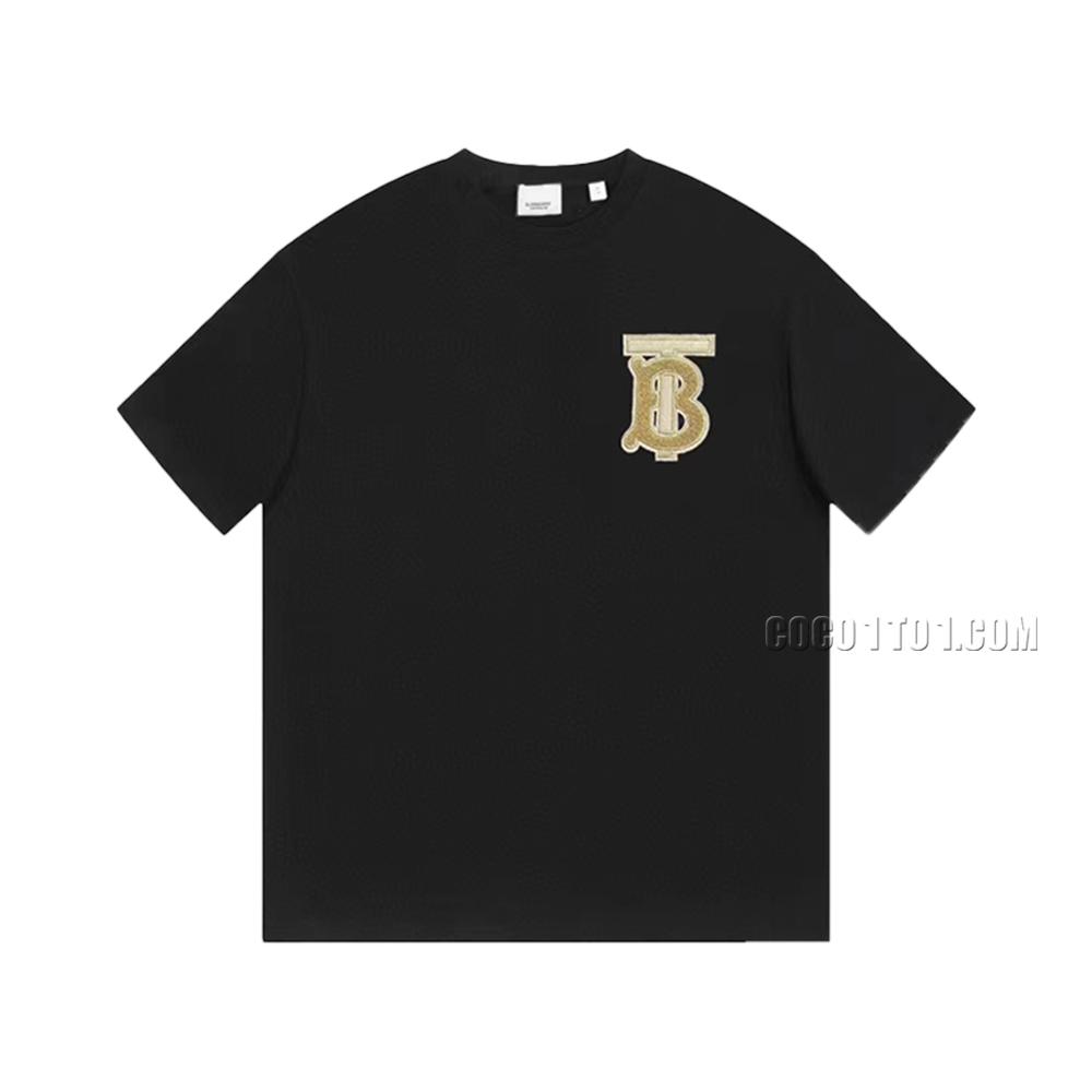 Burberry Limited Edition Logo Toothbrush Embroidered Short-Sleeve T-Shirt Lunar New Year Celebration