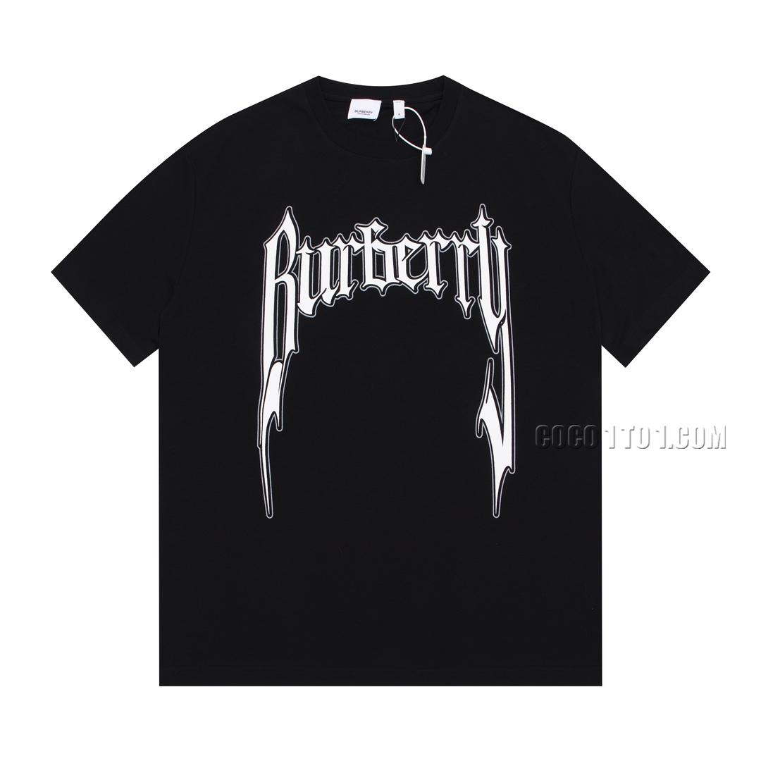 Burberry  Logo Printed Cotton T-Shirt!