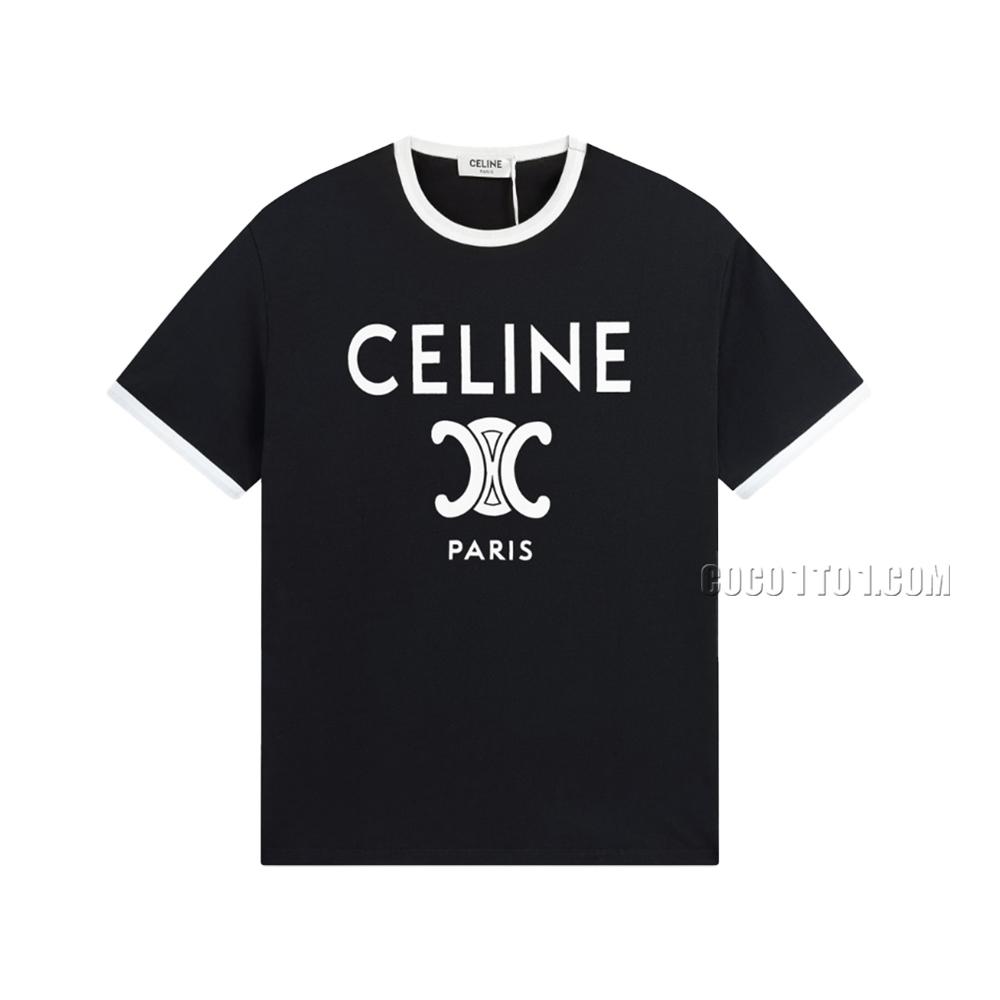 CELINE/思琳凯旋门经典T恤短袖