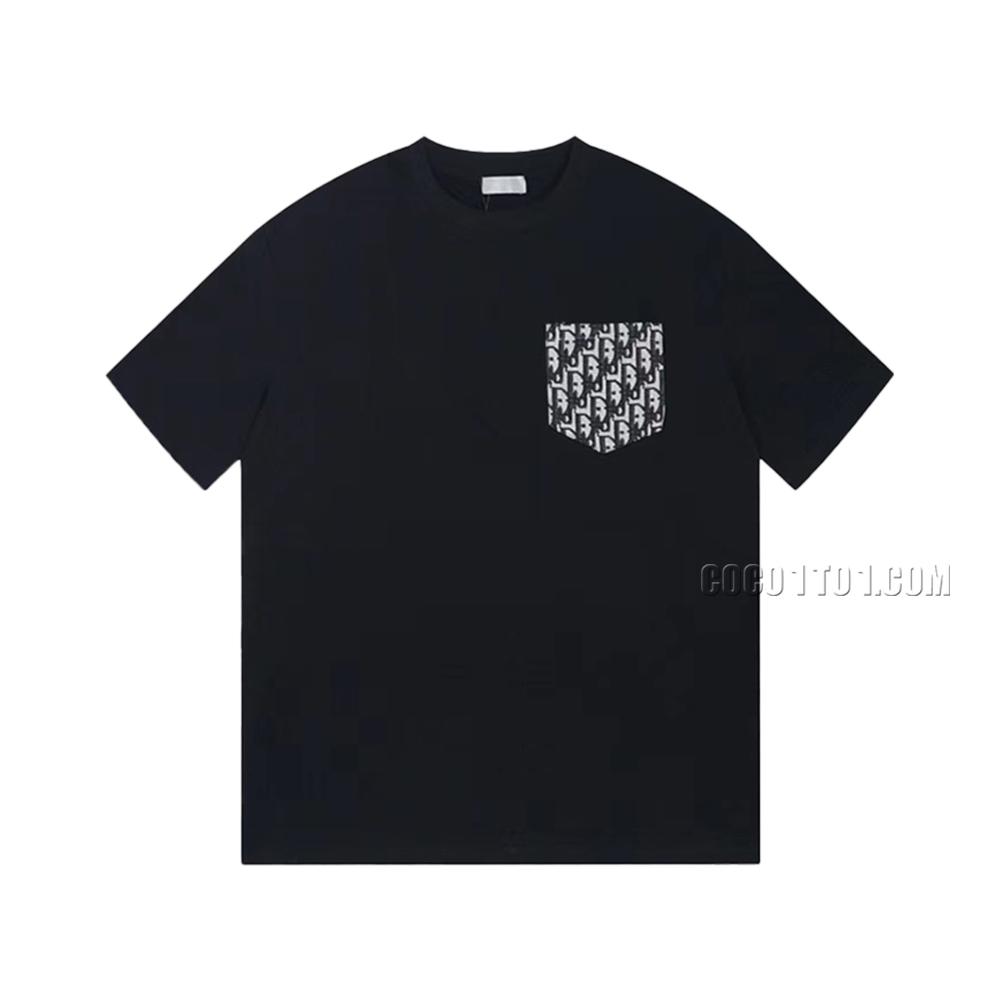 Dior 2024 New Patched Pocket Letter Logo Short-Sleeve T-shirt