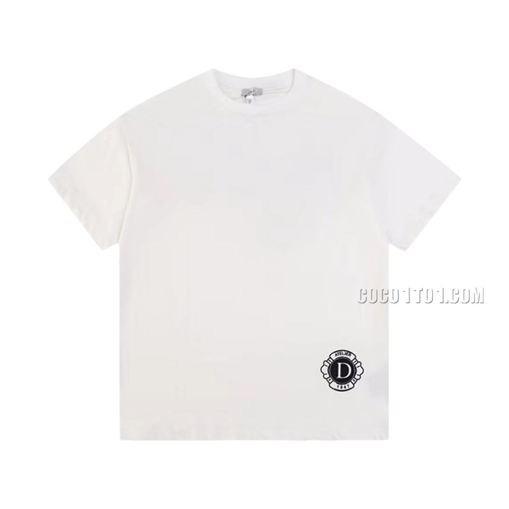 DIOR 24S New Letter Print T-shirt