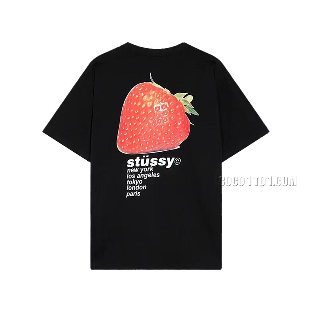 Stussy 2023 Spring/Summer New Collection Digital Pattern Printed Short Sleeve T-Shirt