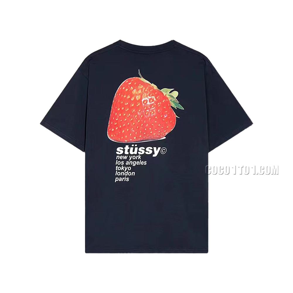 Stussy 2023 Spring/Summer New Collection Digital Pattern Printed Short Sleeve T-Shirt