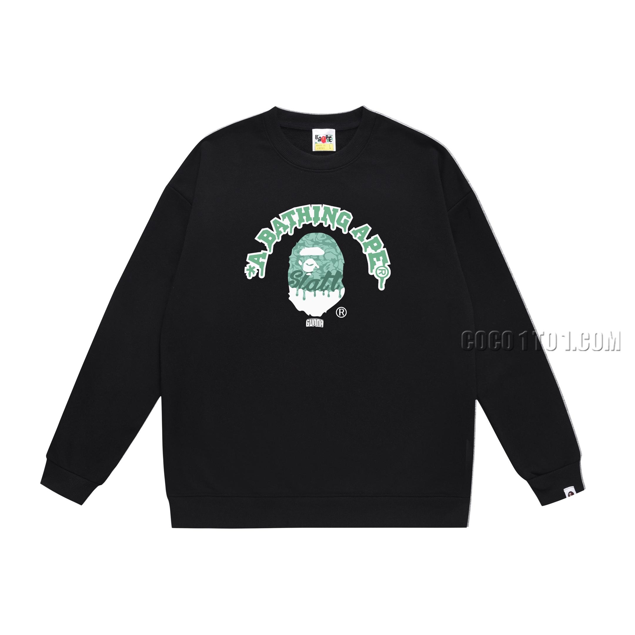 Bape x Gunna Collaboration Ape Head Letter Printed Short Sleeve T-shirt N42303