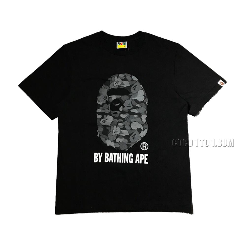 Bape Camo Ape Head Logo Printed Short Sleeve T-shirt N42303