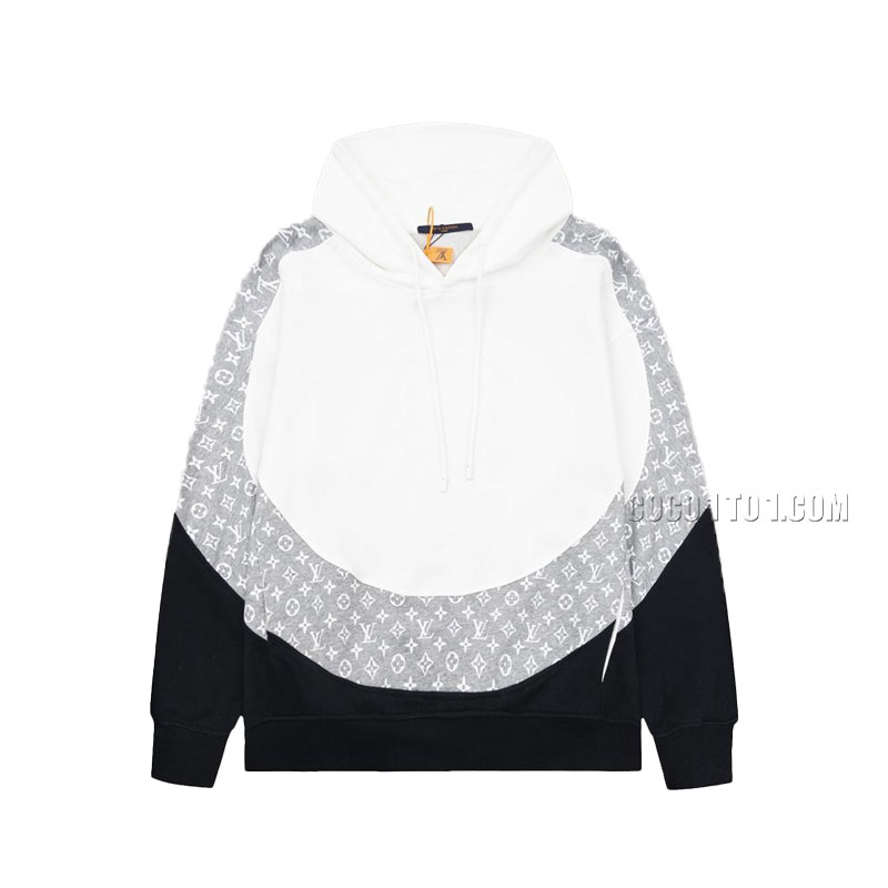 Louis Vuitton Patchwork Jacquard Hoodie