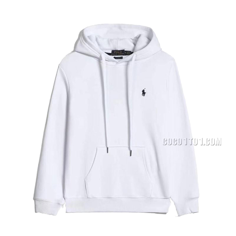 Ralph Lauren Hooded Sweatshirt White