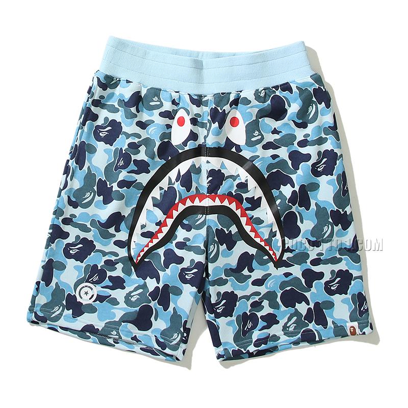 Bape Shark Camouflage Shorts