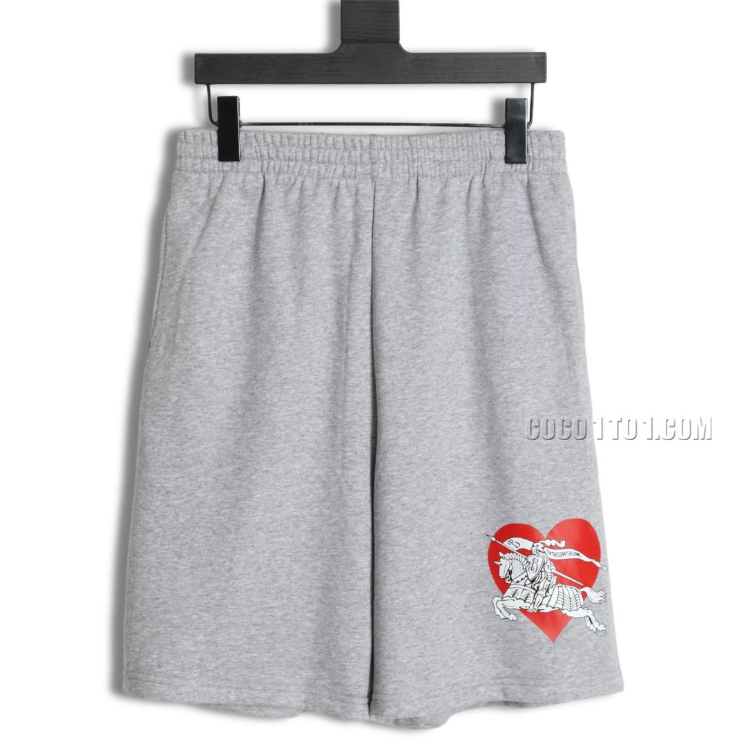 Burberry BBR Heart Equestrian Shorts