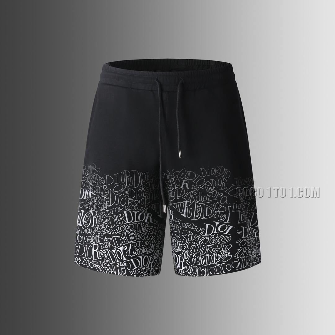 Dior 2024 Fall Spring/Summer Collaborative Collection Full Print Gradient Shorts
