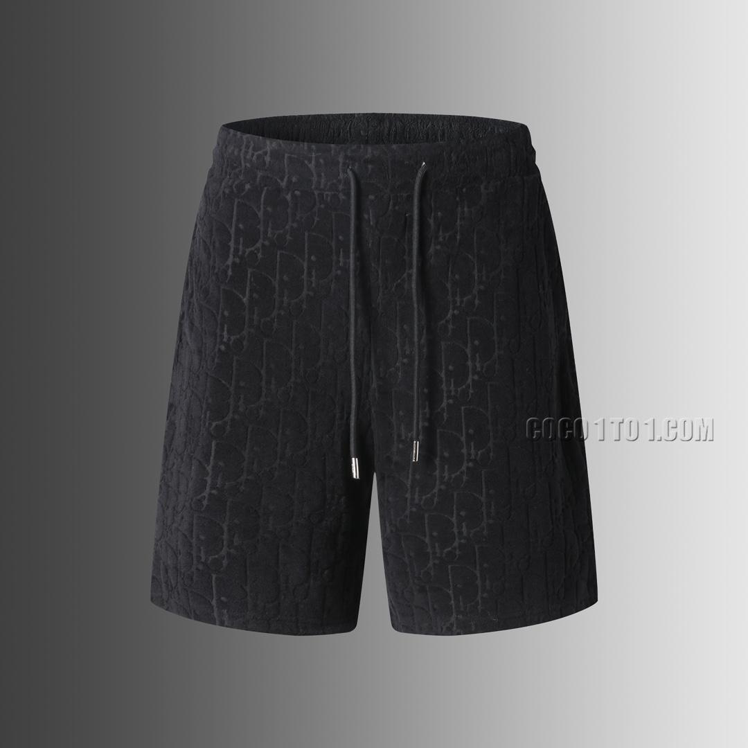 Dior 2024 Fall Spring/Summer Collection Full Logo Jacquard Towel Shorts