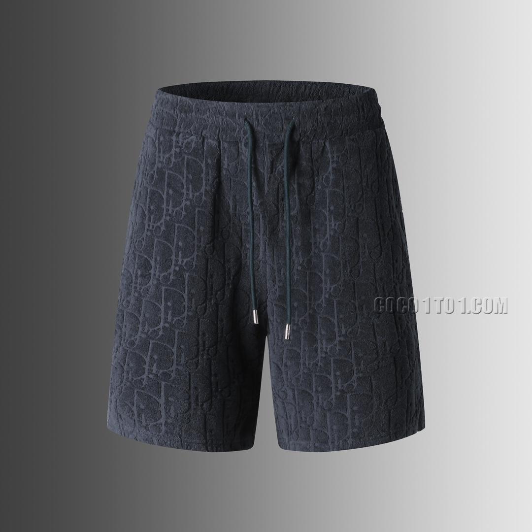 Dior 2024 Fall Spring/Summer Collection Full Logo Jacquard Towel Shorts