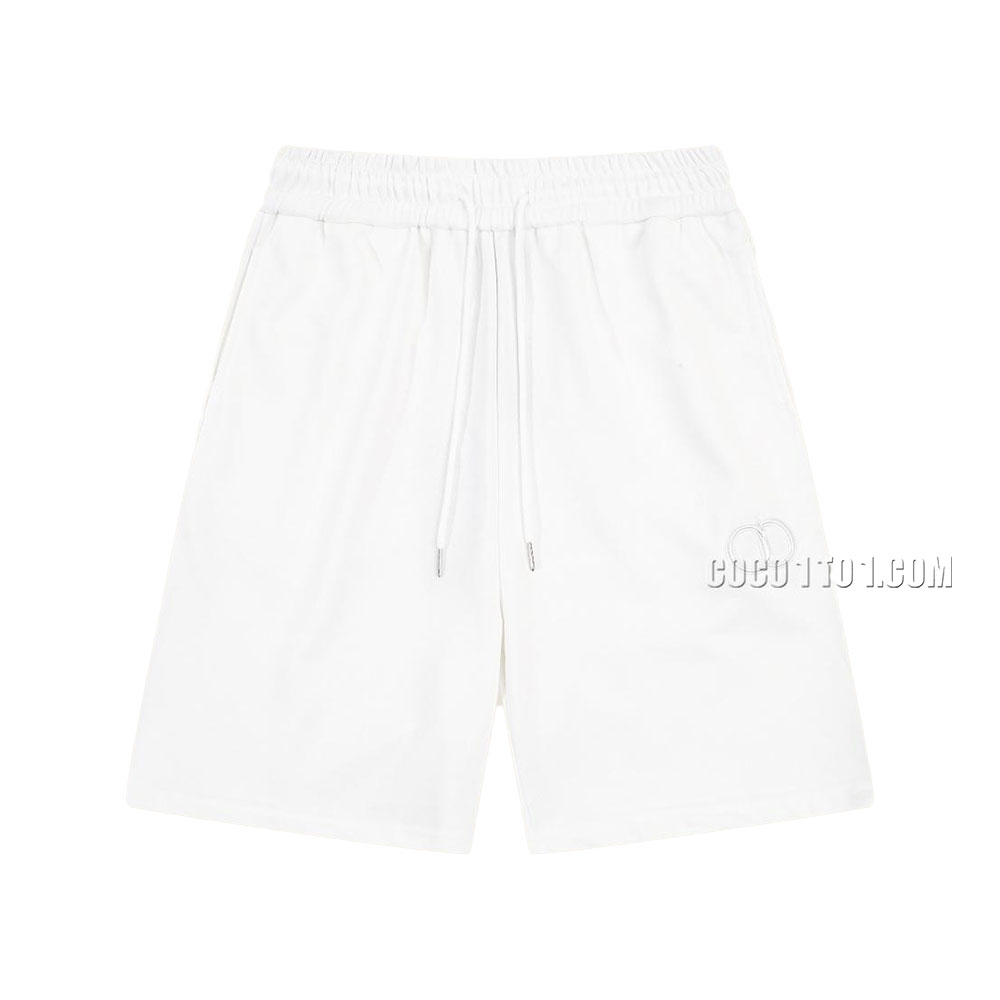 Dior Fall Spring/Summer Collaborative Collection Logo 3D Embroidered Shorts