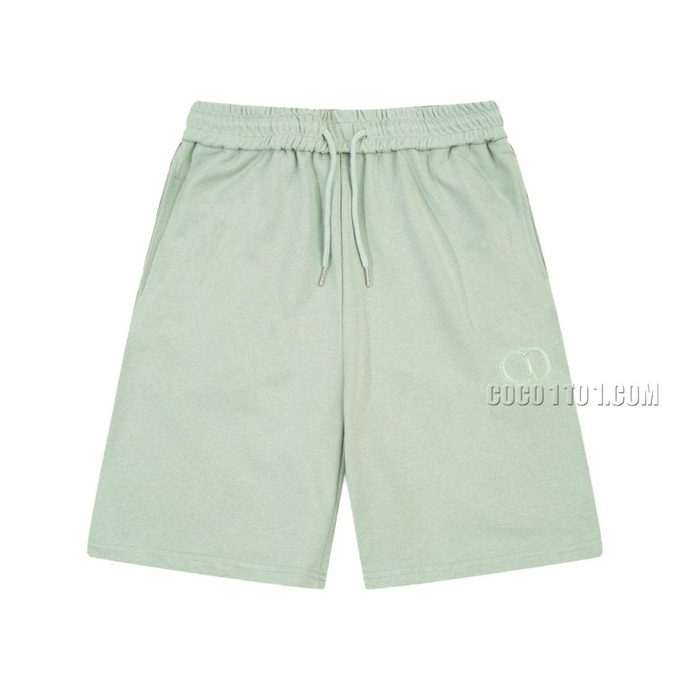 Dior Fall Spring/Summer Collaborative Collection Logo Embroidered Shorts