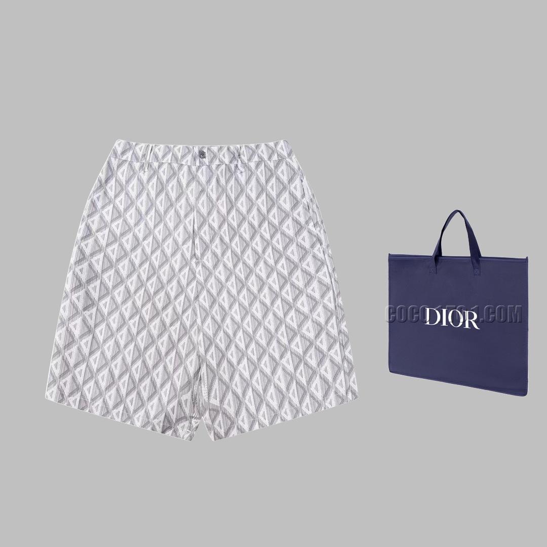 Dior Spring/Summer New Set 3D Embossed Positioning Shorts