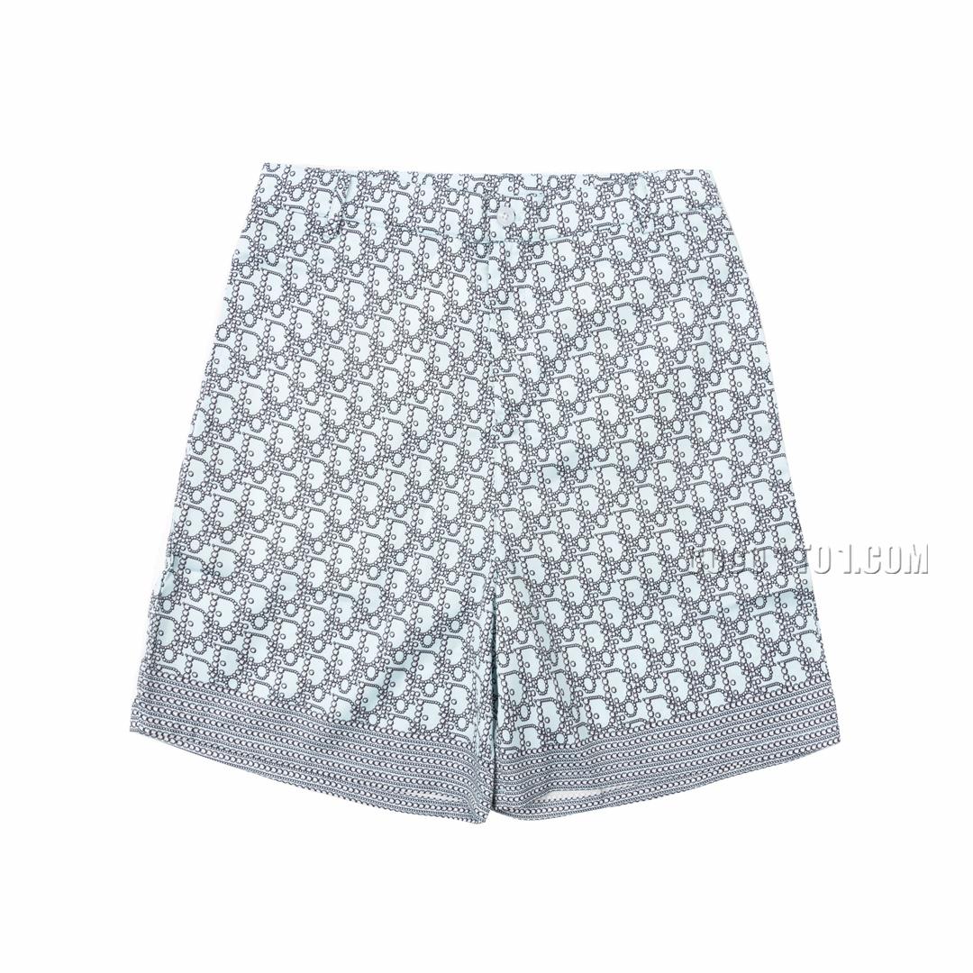 Dior SS Spring/Summer New Loose-Fit Silk Shorts